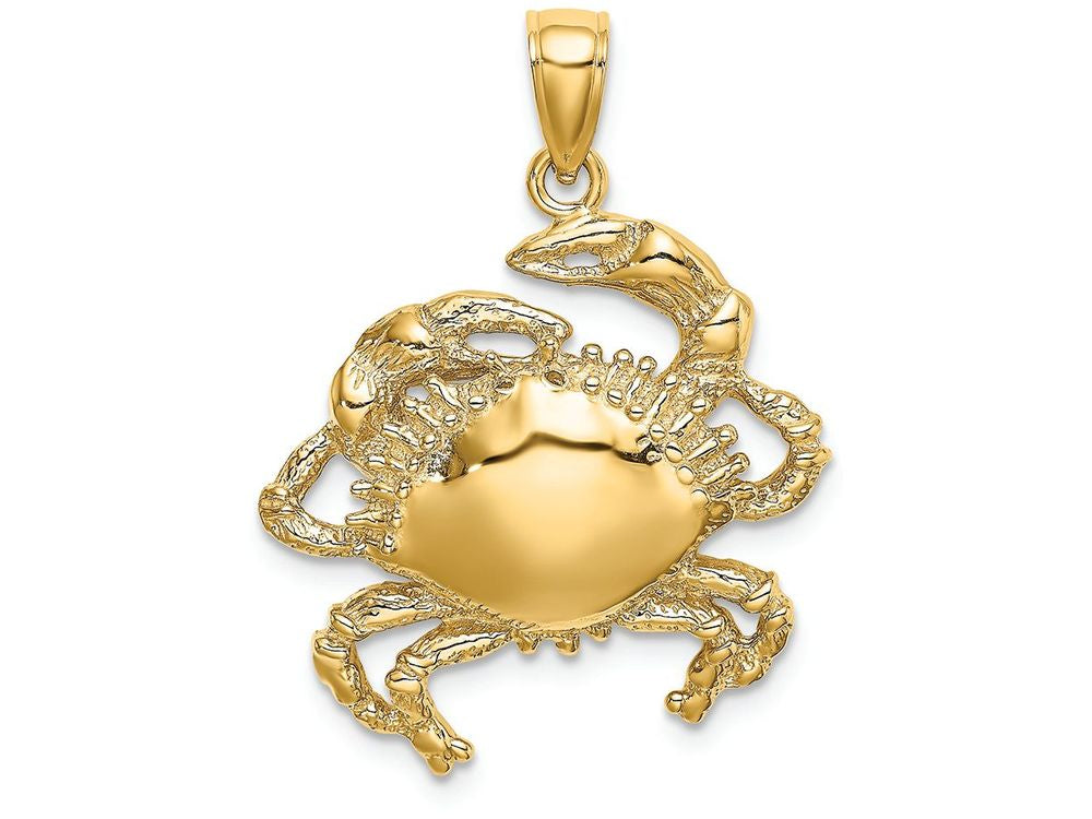 FJC Finejewelers 14k Yellow Gold Crab Charm