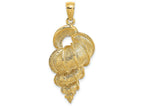 FJC Finejewelers 14k Yellow Gold Precious Wentletrap Shell Charm