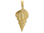 FJC Finejewelers 14k Yellow Gold Common Wentletrap Shell Charm