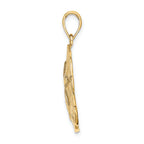 FJC Finejewelers 14k Yellow Gold Sand Dollar Charm