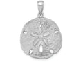 FJC Finejewelers 14k White Gold White Sand Dollar Charm