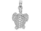 FJC Finejewelers 14k White Gold Sea Turtle Charm
