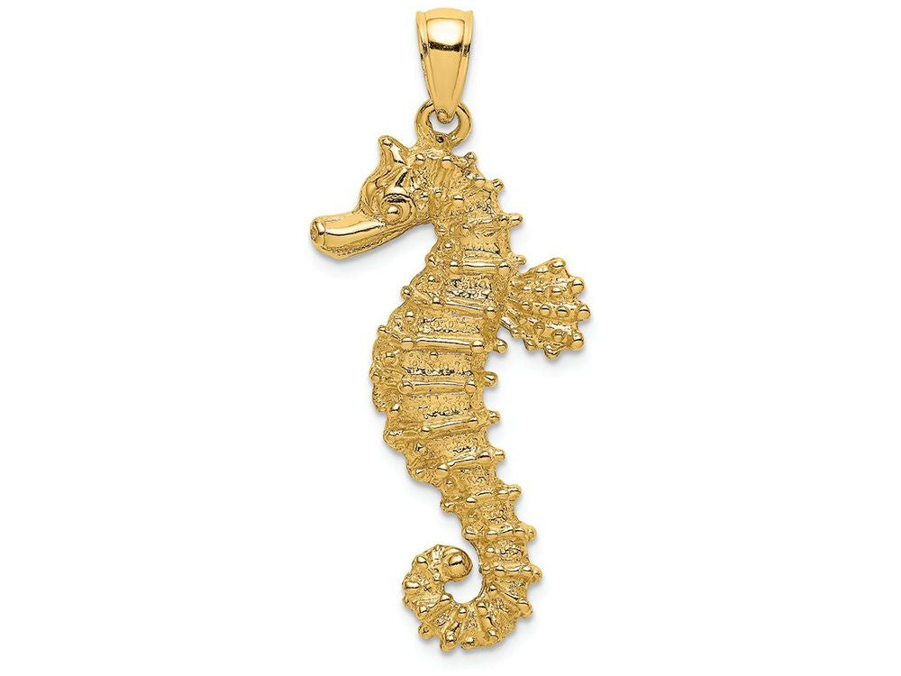 FJC Finejewelers 14k Yellow Gold Seahorse Charm