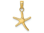 FJC Finejewelers 14k Yellow Gold Mini Dancing Starfish with Bail Charm