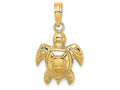 FJC Finejewelers 14k Yellow Gold Sea Turtle Charm