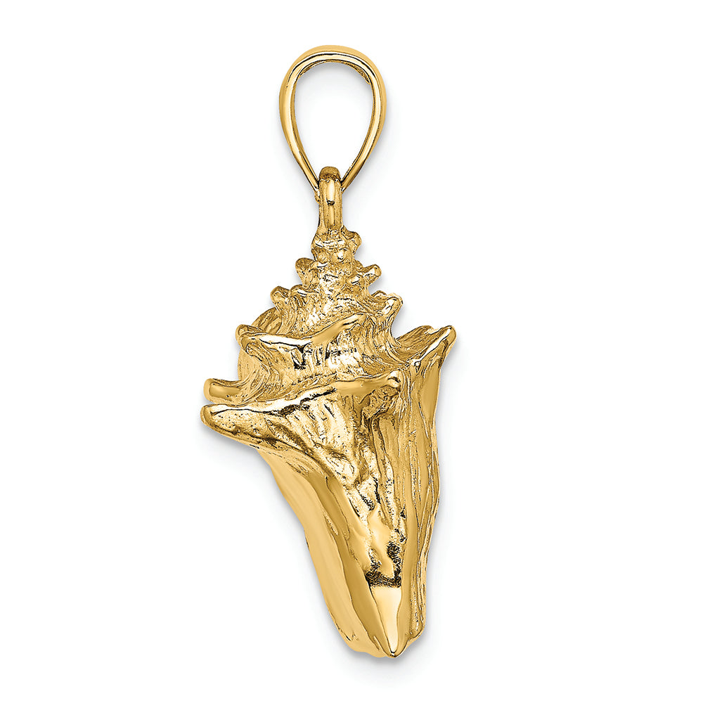 FJC Finejewelers 14k Yellow Gold 3d Conch Shell Charm