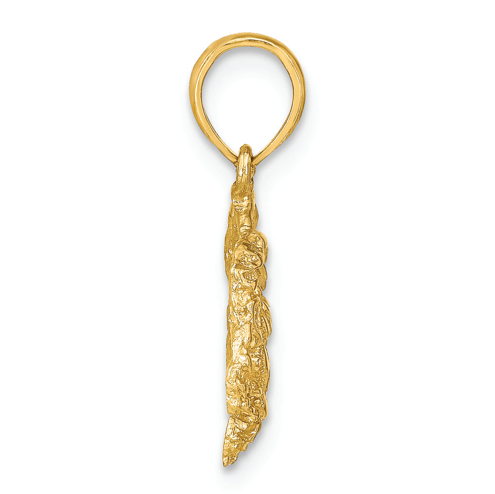 FJC Finejewelers 14k Yellow Gold Crab Charm