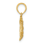 FJC Finejewelers 14k Yellow Gold Crab Charm