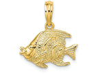 FJC Finejewelers 14k Yellow Gold Fish Polish Charm