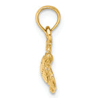 FJC Finejewelers 14k Yellow Gold Sea Turtle Polish Charm