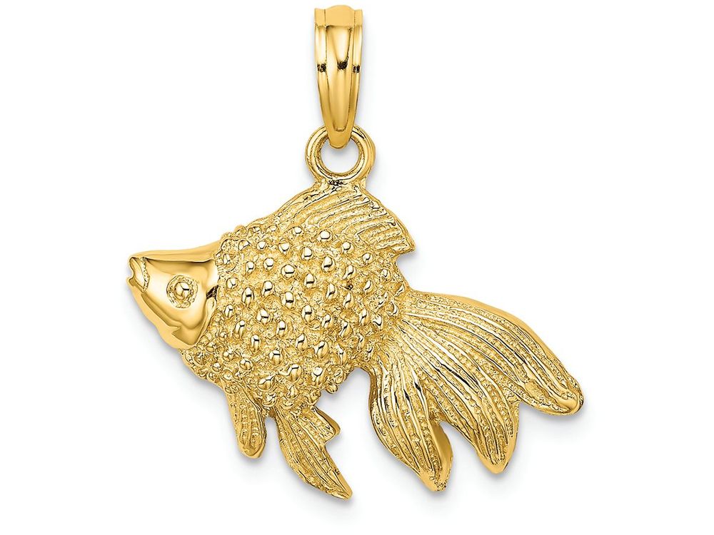FJC Finejewelers 14k Goldfish Charm