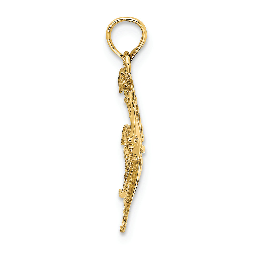 FJC Finejewelers 14k Yellow Gold Angelfish Charm