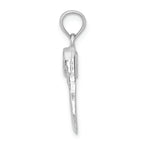 FJC Finejewelers 14k White Gold Scuba Flipper Swim Or Dive Charm
