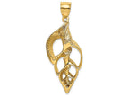FJC Finejewelers 14k Yellow Gold Conch Shell Skeleton Charm