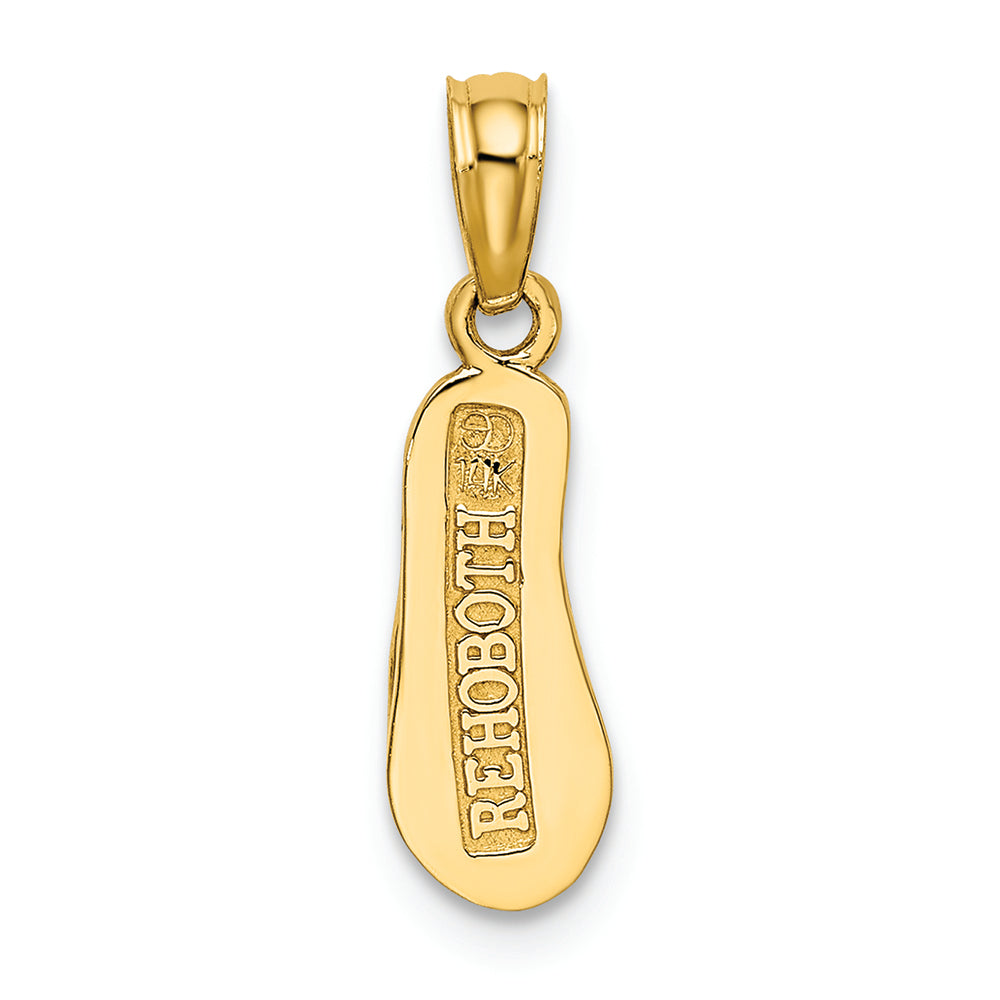 FJC Finejewelers 14k Yellow Gold Rehoboth Single Flip-flop Charm