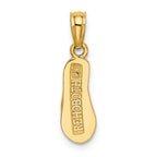 FJC Finejewelers 14k Yellow Gold Rehoboth Single Flip-flop Charm