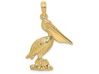 FJC Finejewelers 14k Yellow Gold Pelican Standing Charm