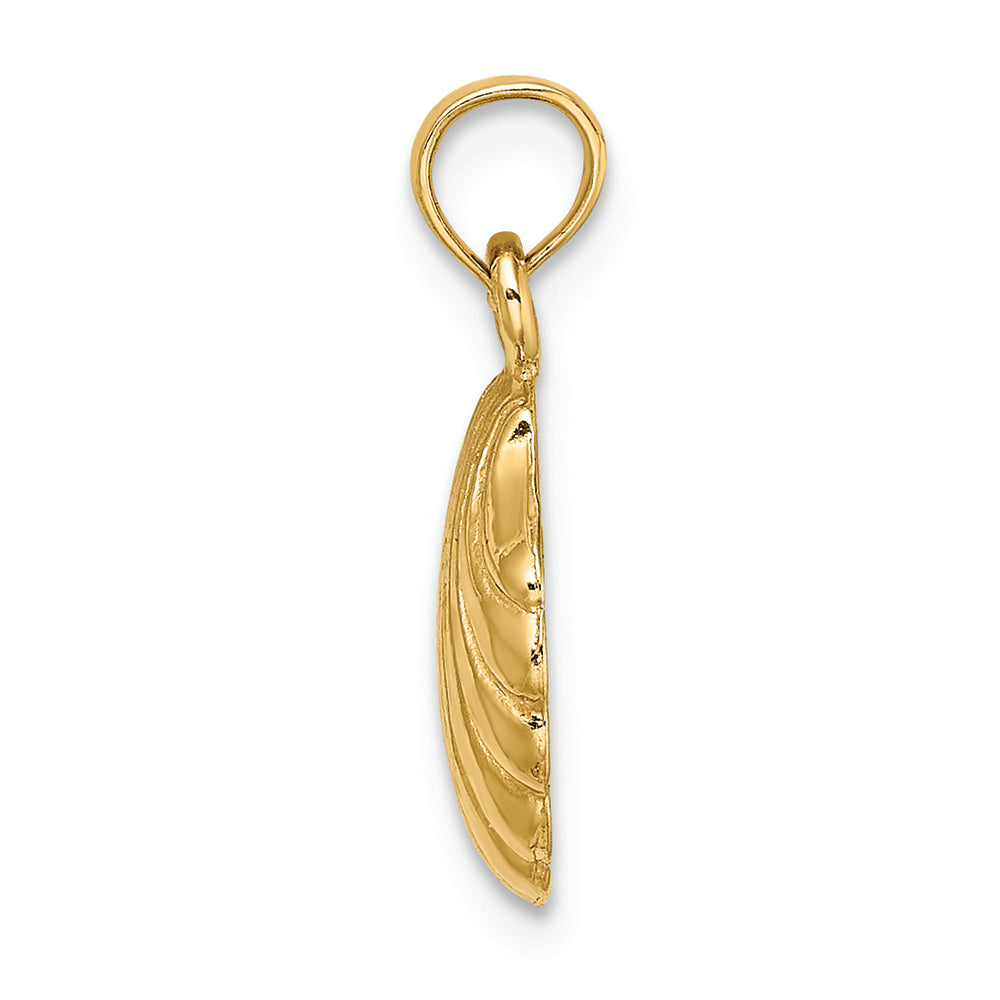FJC Finejewelers 14k Yellow Gold Scallop Shell (2 0f 2) Charm