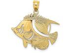 FJC Finejewelers 14k Yellow Gold Fish Charm