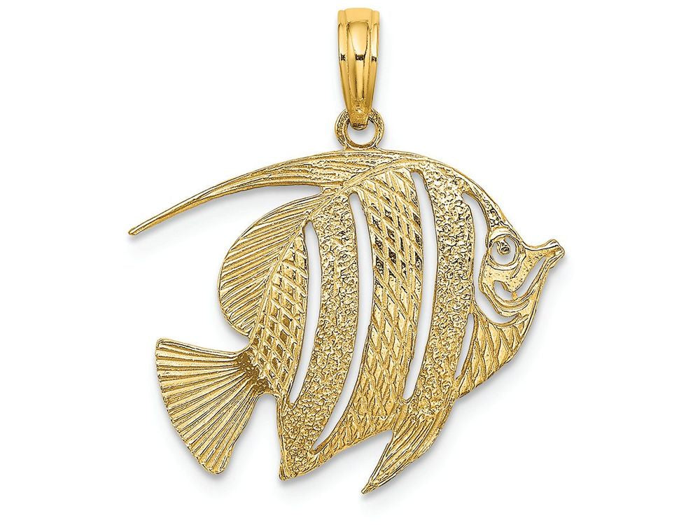 FJC Finejewelers 14k Yellow Gold Fish Charm