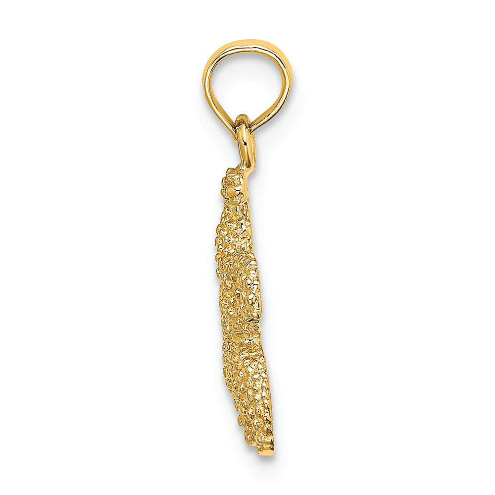 FJC Finejewelers 14k Yellow Gold Puffed Starfish Charm