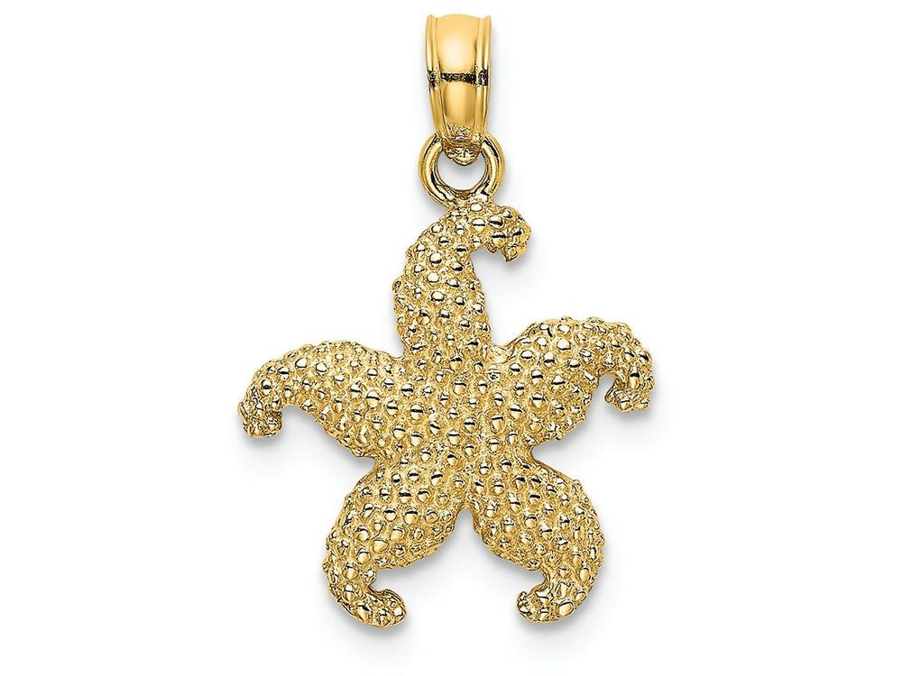 FJC Finejewelers 14k Yellow Gold Puffed Starfish Charm