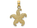 FJC Finejewelers 14k Yellow Gold Puffed Starfish Charm