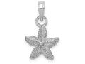 FJC Finejewelers 14k White Gold Starfish Charm