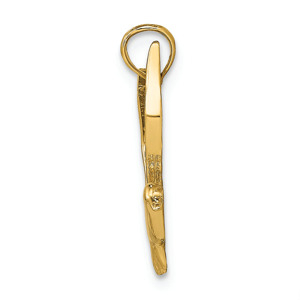 FJC Finejewelers 14k Yellow Gold Seagull Flying Charm