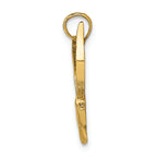 FJC Finejewelers 14k Yellow Gold Seagull Flying Charm