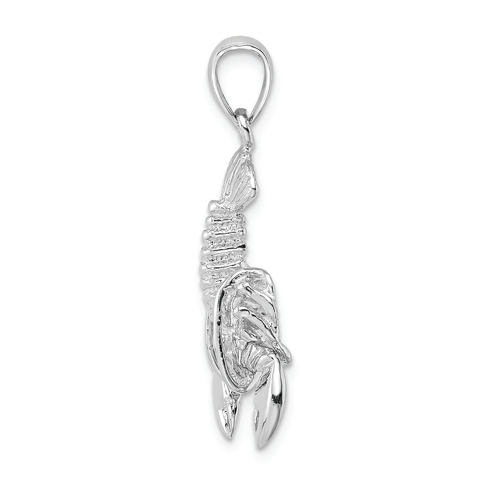 FJC Finejewelers 14k White Gold Moveable Lobster Charm