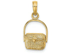 FJC Finejewelers 14k Yellow Gold Nantucket Basket Charm
