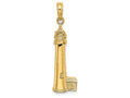 FJC Finejewelers 14k Yellow Gold Cape May Lighthouse Charm