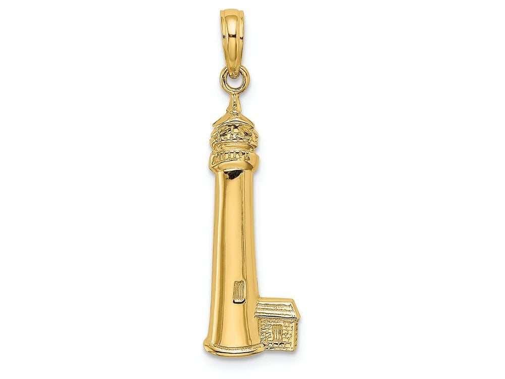 FJC Finejewelers 14k Yellow Gold Cape May Lighthouse Charm