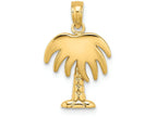 FJC Finejewelers 14k Yellow Gold Charleston Palm Tree Charm