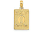FJC Finejewelers 14k Yellow Gold Exit 0cape May Charm