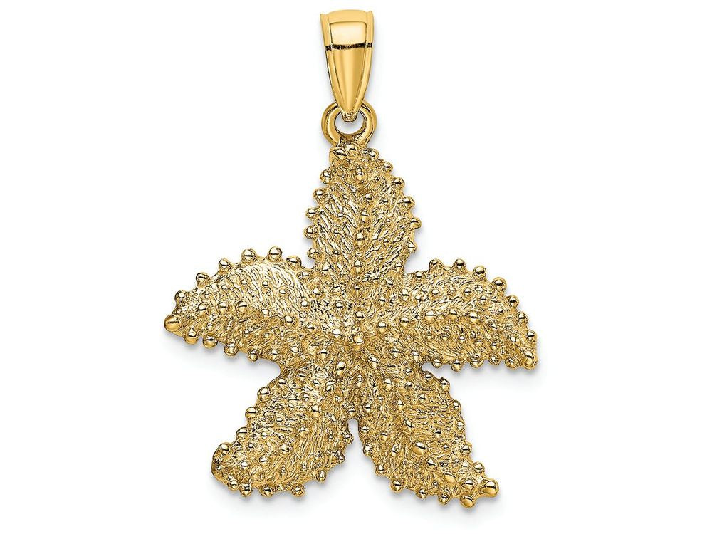 FJC Finejewelers 14k Yellow Gold Beaded Starfish Charm