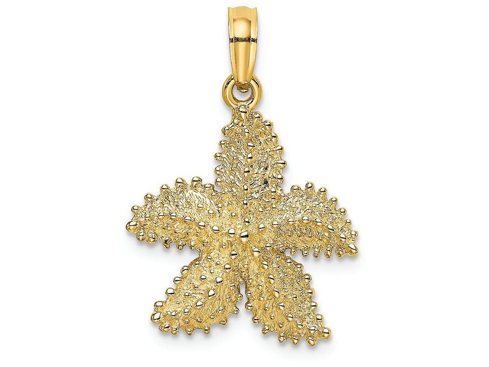 FJC Finejewelers 14k Yellow Gold Beaded Starfish Charm