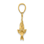 FJC Finejewelers 14k Yellow Gold 3d Tarpon Fish Charm