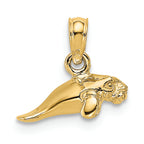 FJC Finejewelers 14k Yellow Gold 3d Mini Manatee Charm