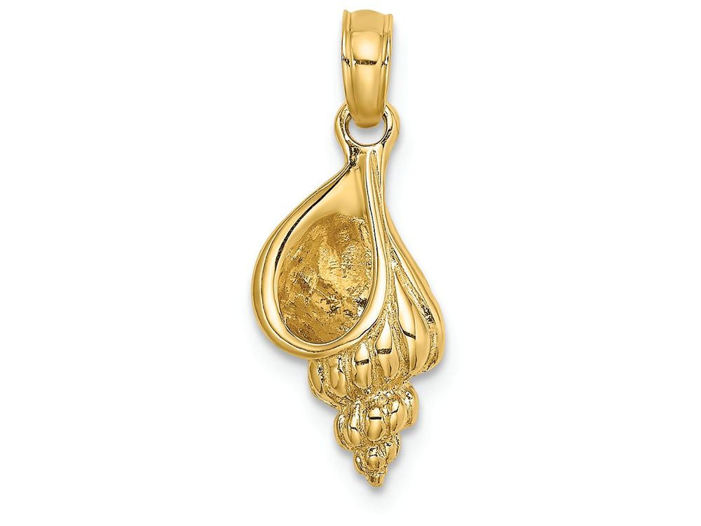 FJC Finejewelers 14k Yellow Gold 3d Mini Precious Wentletrap Shell Charm