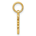FJC Finejewelers 14k Yellow Gold Solid Polished Chinese Long Life Charm