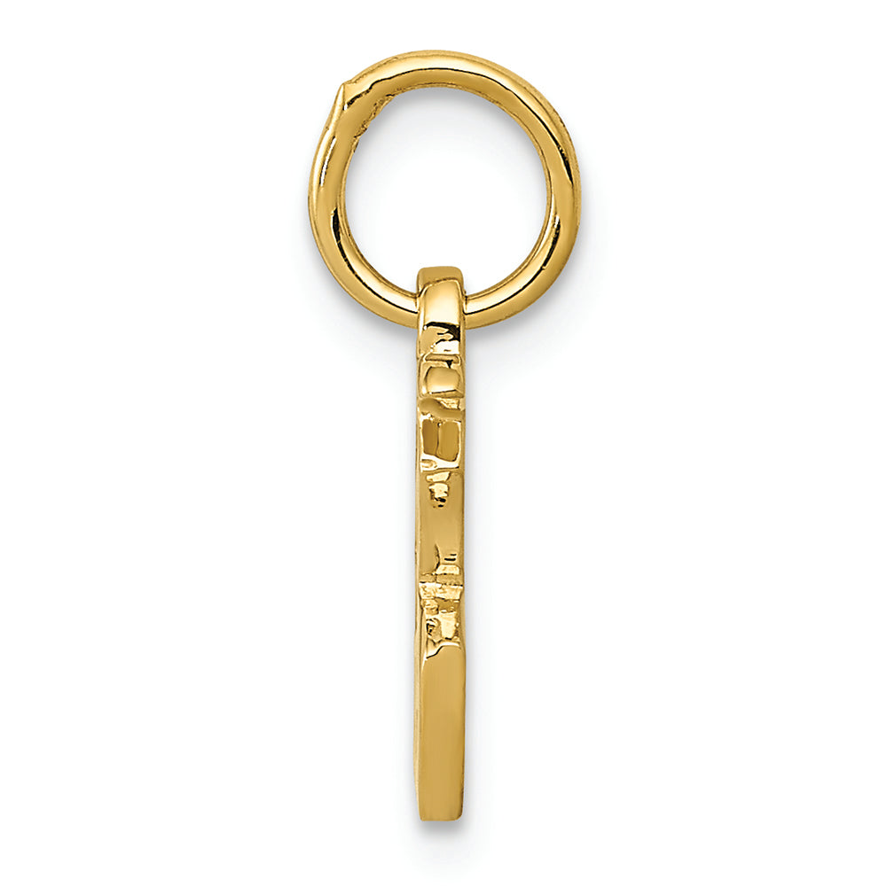 FJC Finejewelers 14k Yellow Gold Chinese Symbol "good Luck" Charm