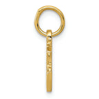 FJC Finejewelers 14k Yellow Gold Chinese Symbol "good Luck" Charm