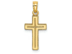 FJC Finejewelers 14k Yellow Gold Cross with Dimension Charm