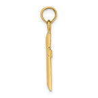 FJC Finejewelers 14k Yellow Gold Cross Charm