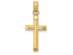 FJC Finejewelers 14k Yellow Gold Cross Charm