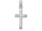 FJC Finejewelers 14k White Gold Cross Charm