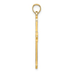 FJC Finejewelers 14k Yellow Gold Cross with Pointed Tips Charm