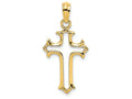 FJC Finejewelers 14k Yellow Gold Cross Charm